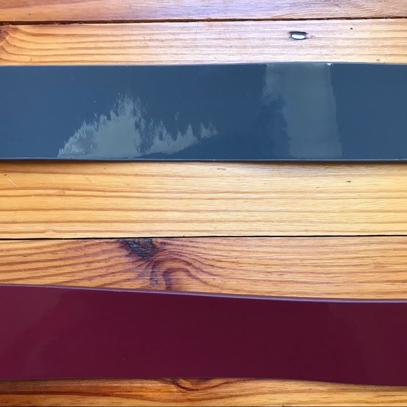 Betsey Johnson Red and Gray Belt Bundle, NWT, M/L - Picture 7 of 10